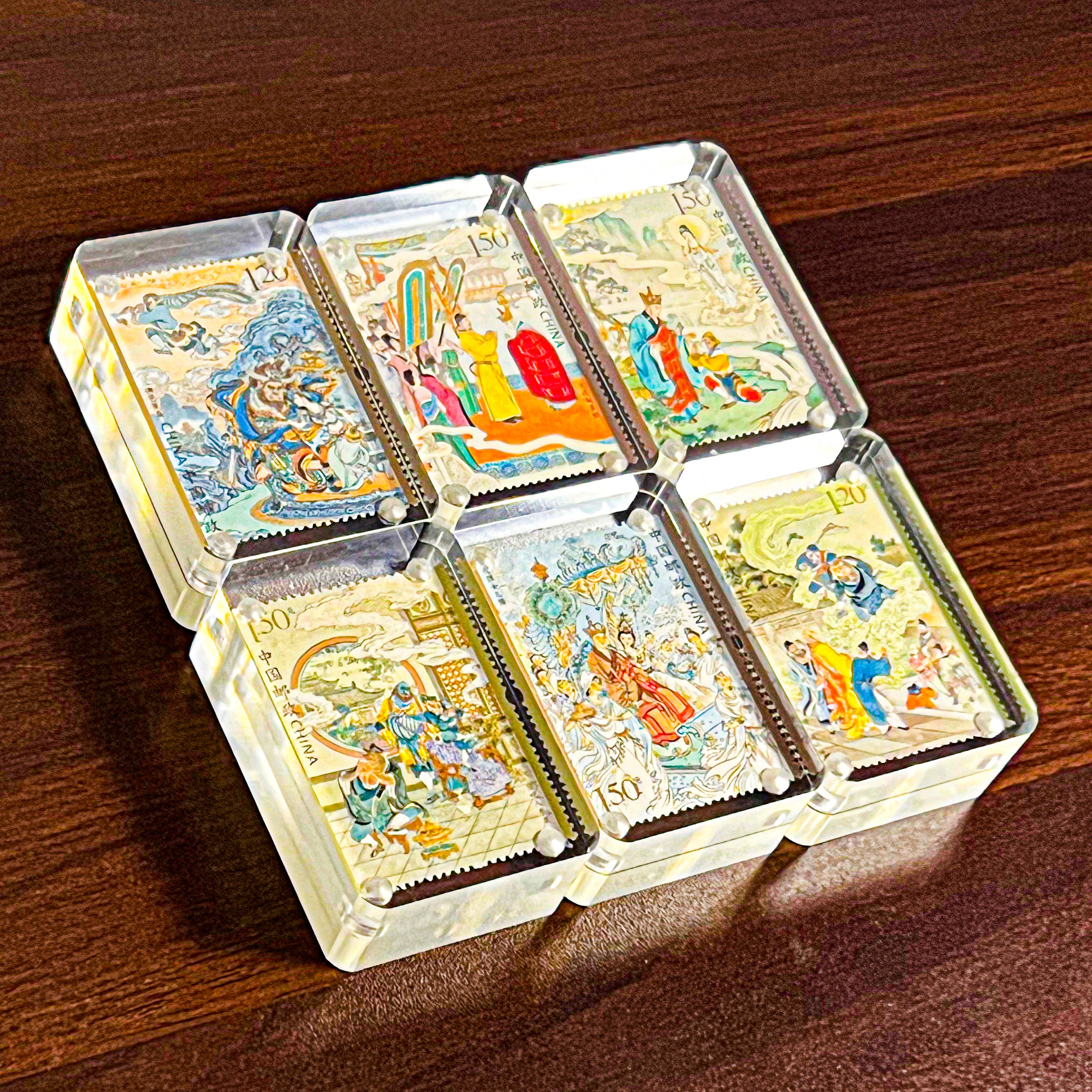 Acrylic Display Frame for Stamps