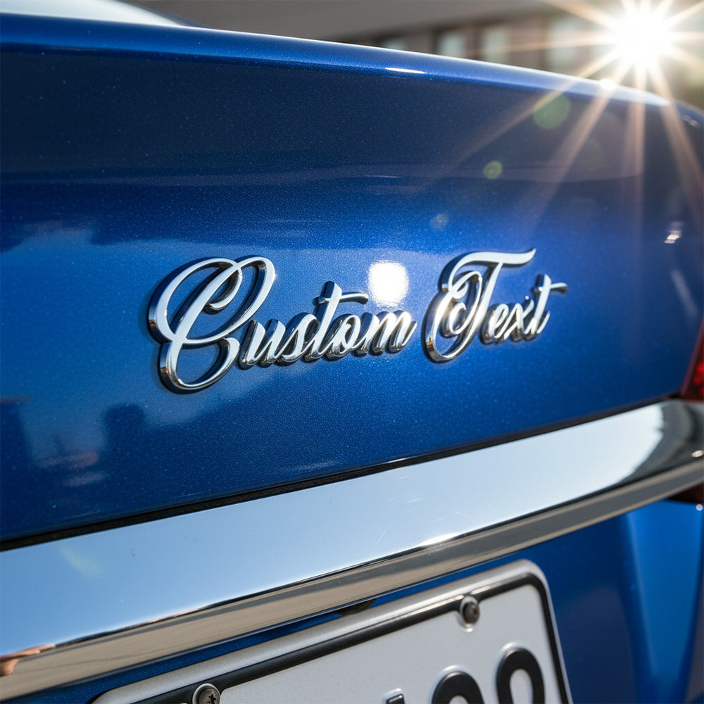 Personalized 3D Metal Car Emblems