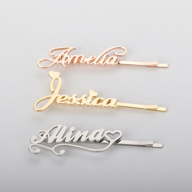 Your Name, Your Shine Hair Pin