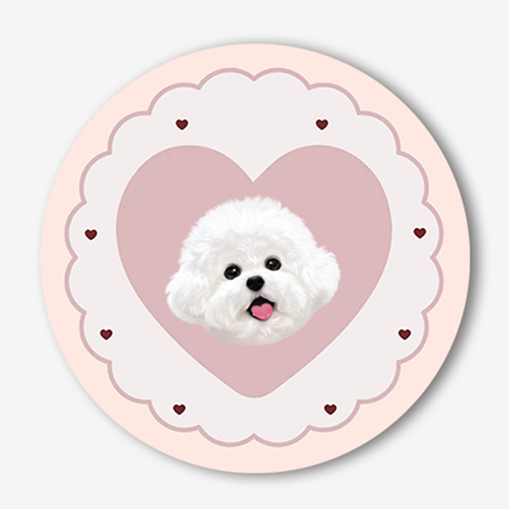 Custom Hand-Drawn Pet Portrait Rug