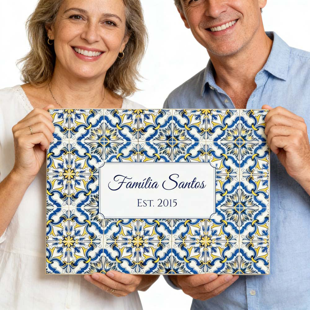 personalized/custom with family name.