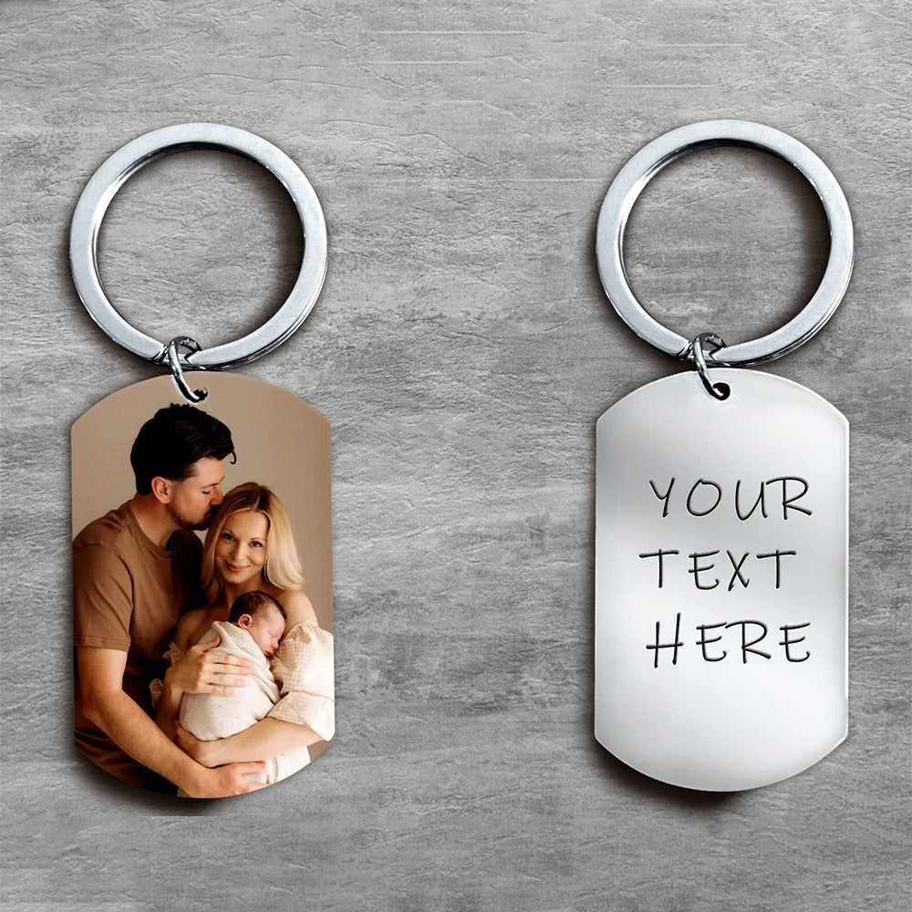 Personalized Photo Keychain