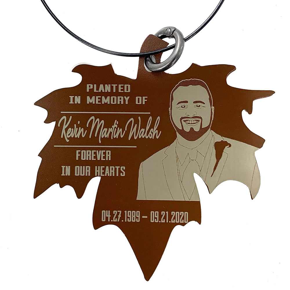 Plaque for Tree Dedication Donors Memorial Tree Garden Plaque