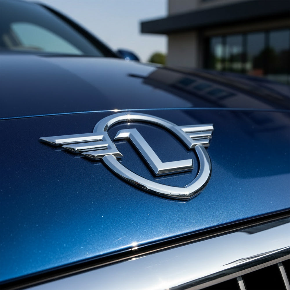 Winged Shield Custom Auto Emblem