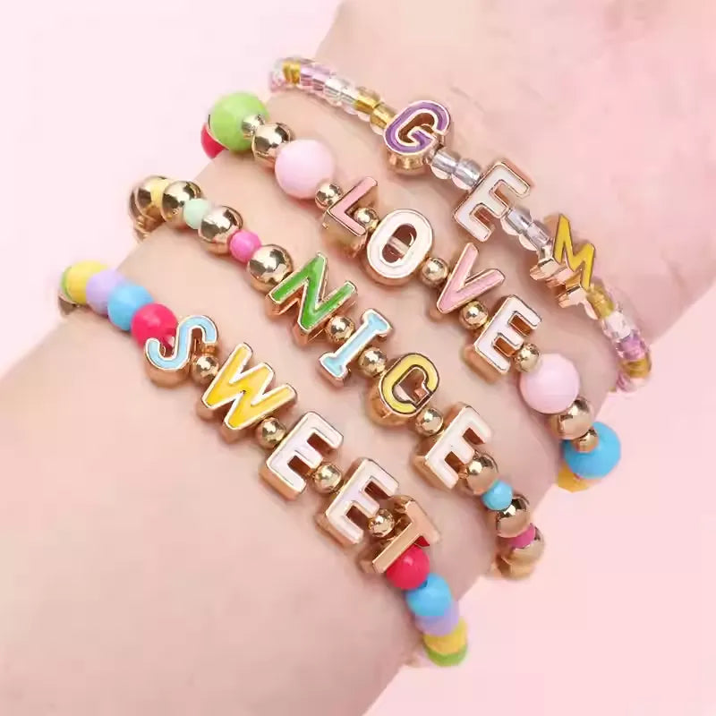 Customized name bracelet