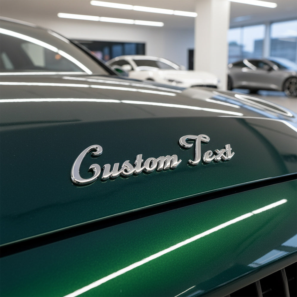 Personalized 3D Metal Car Emblems