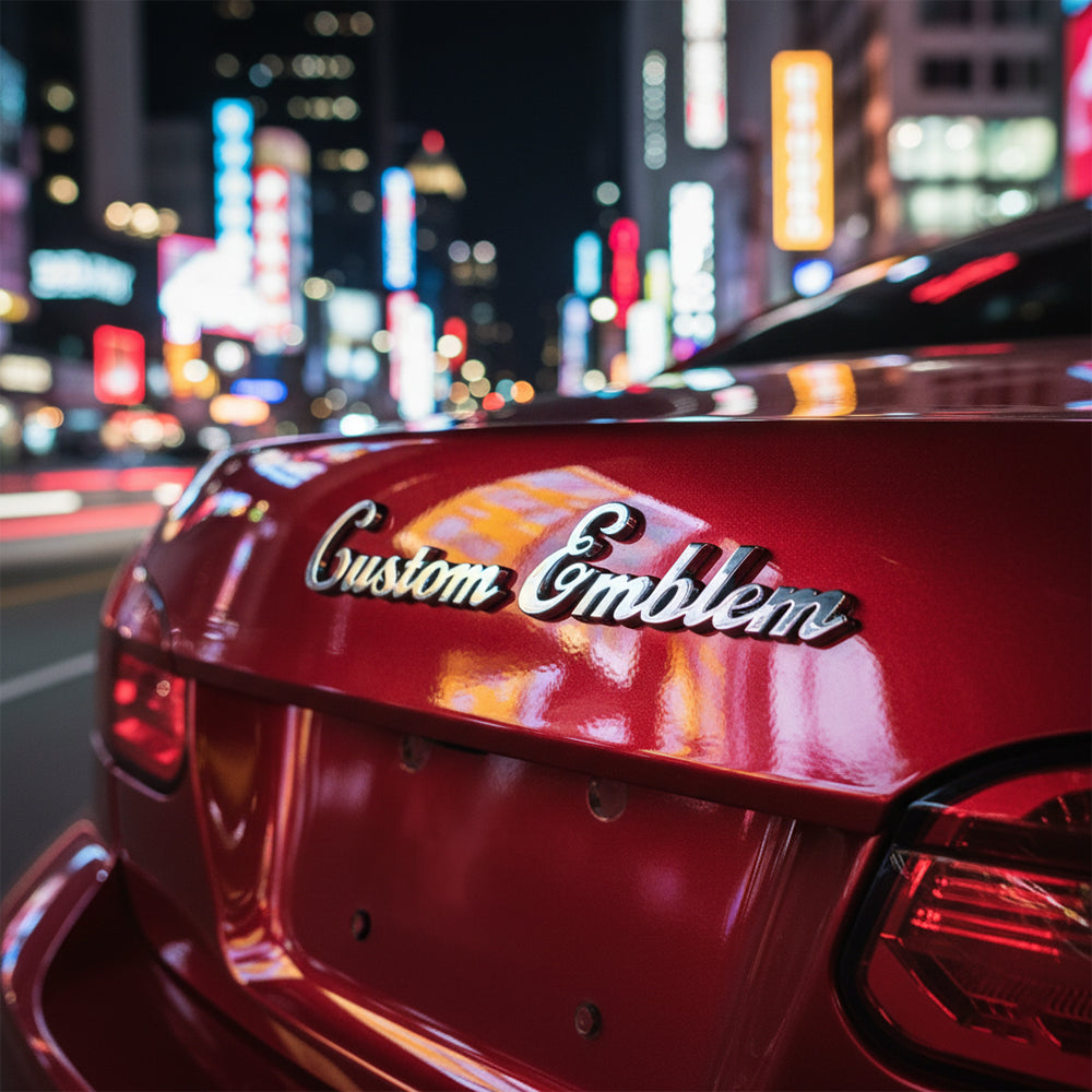 Personalized 3D Metal Car Emblems
