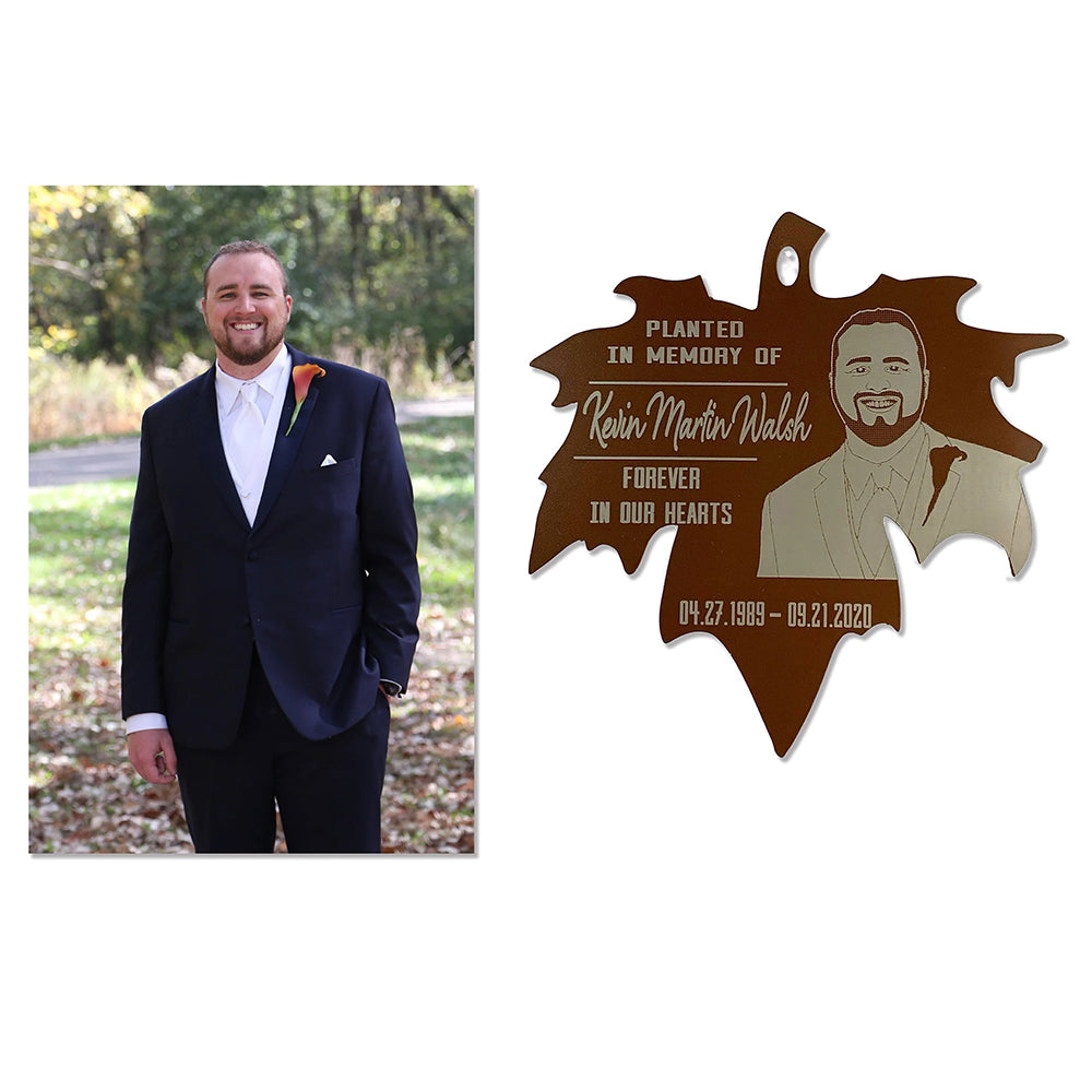 Plaque for Tree Dedication Donors Memorial Tree Garden Plaque