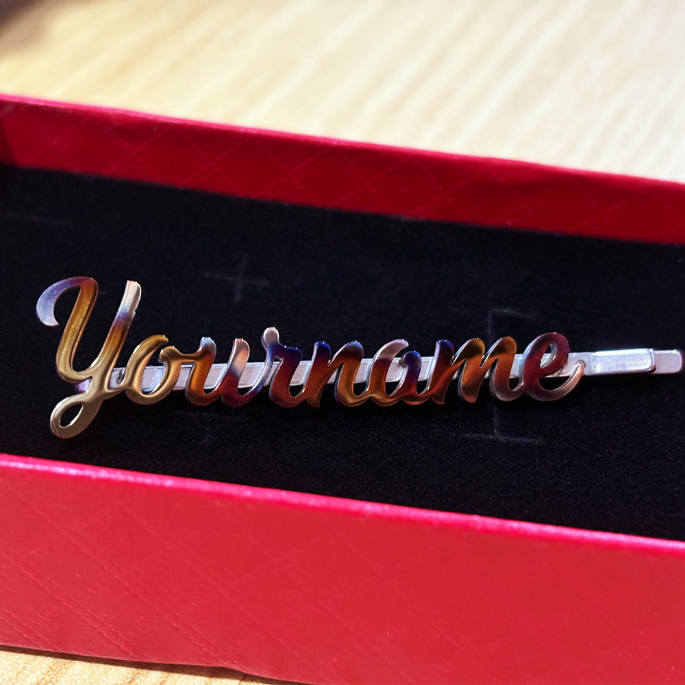 Your Name, Your Shine Hair Pin
