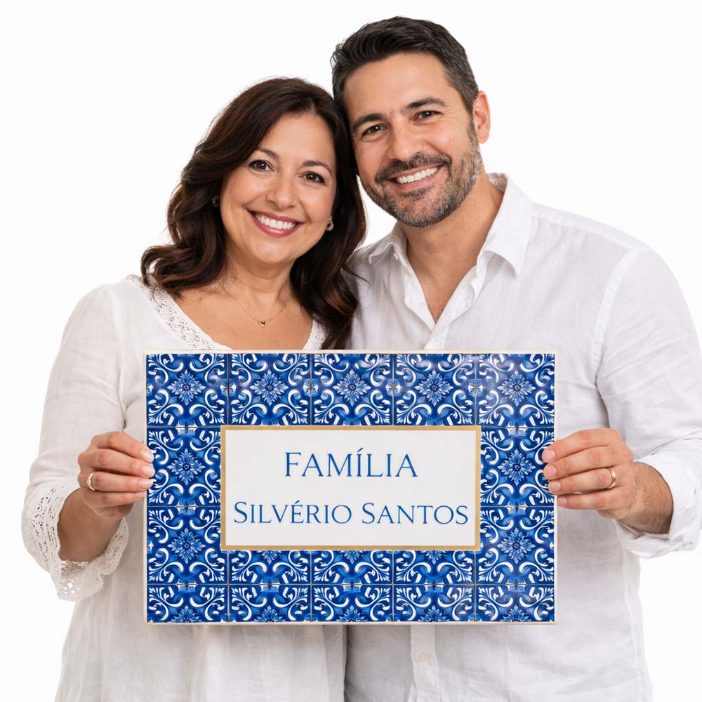 Custom Portuguese Ceramic Tile