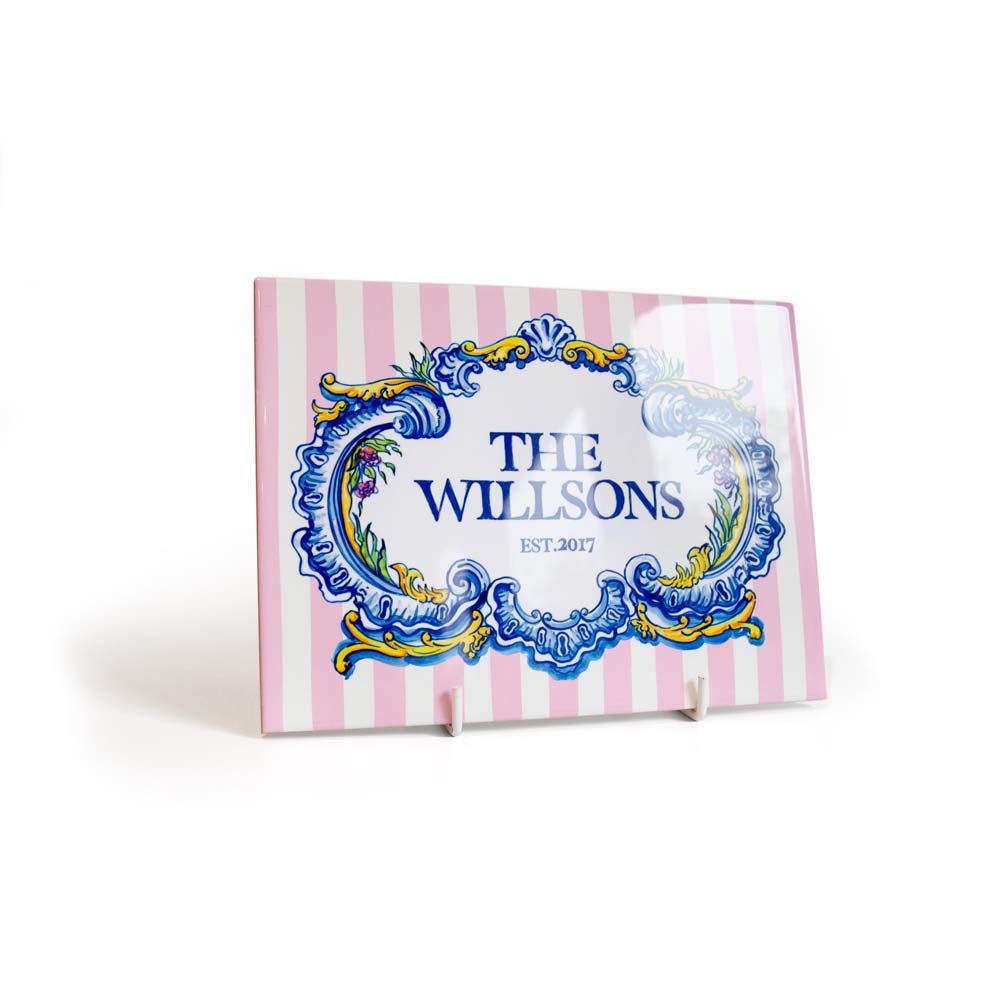 Custom Portuguese Ceramic Tile