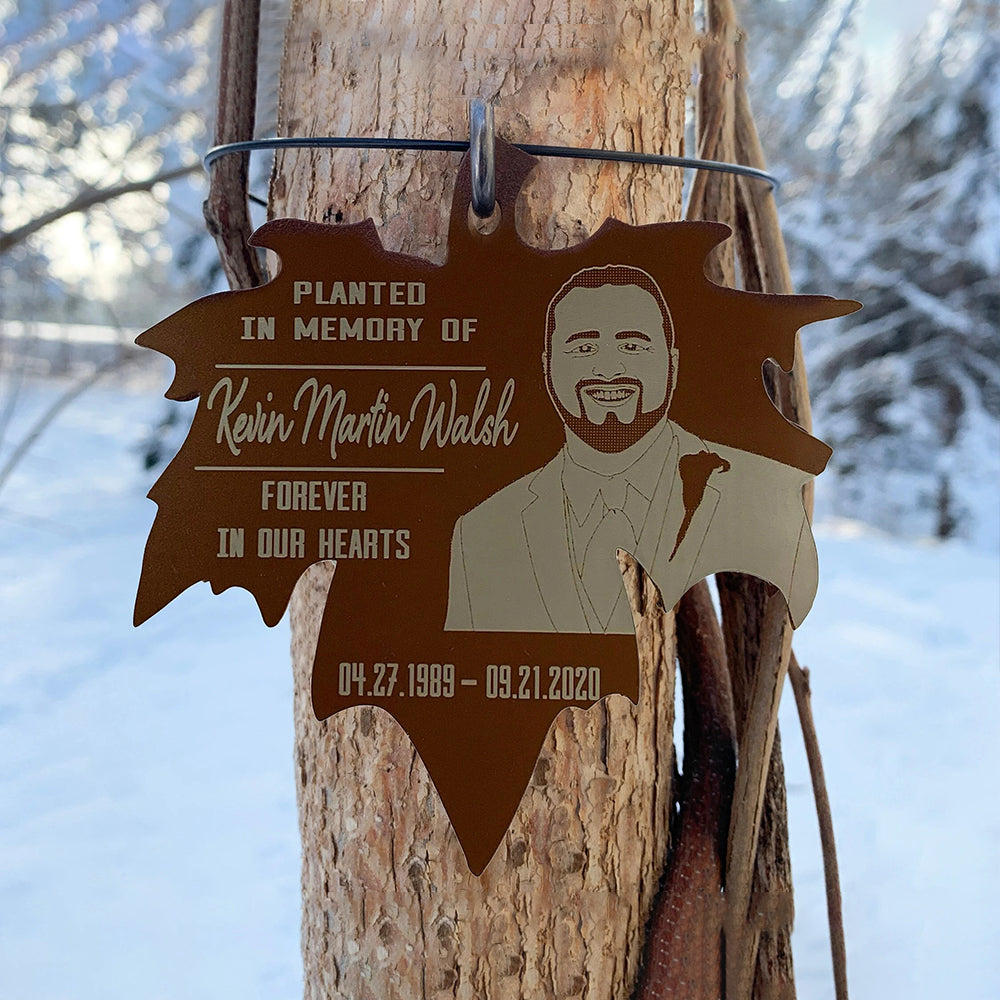 Plaque for Tree Dedication Donors Memorial Tree Garden Plaque