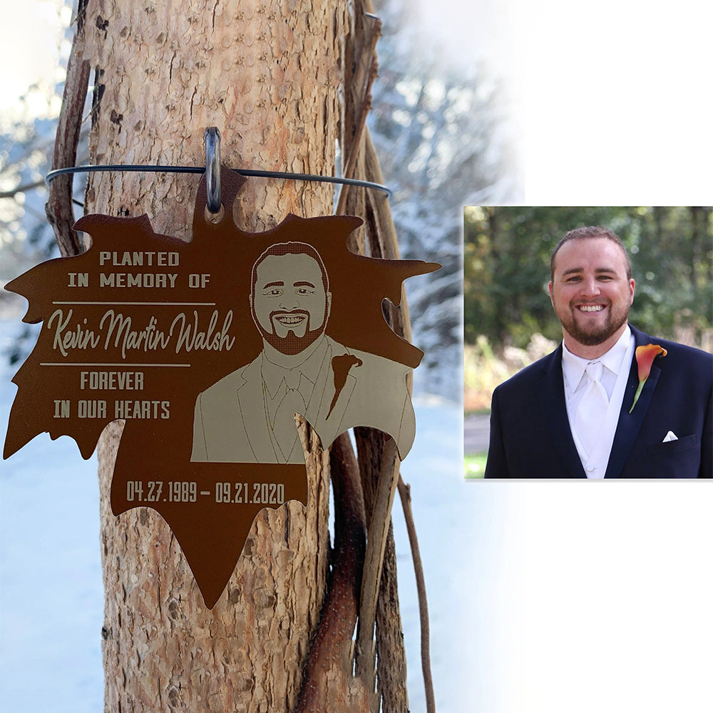 Plaque for Tree Dedication Donors Memorial Tree Garden Plaque