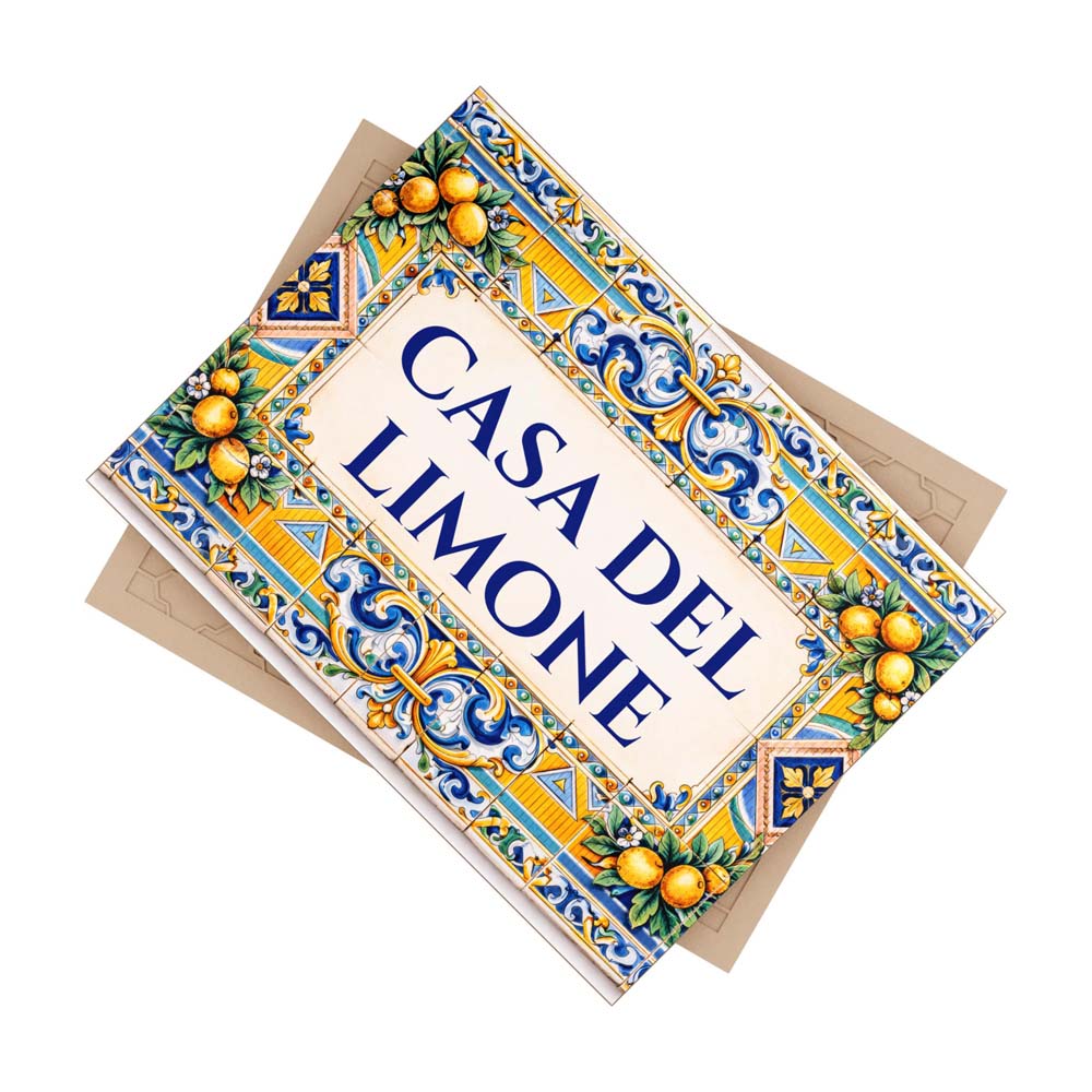 Custom Italian Lemon Tile Sign
