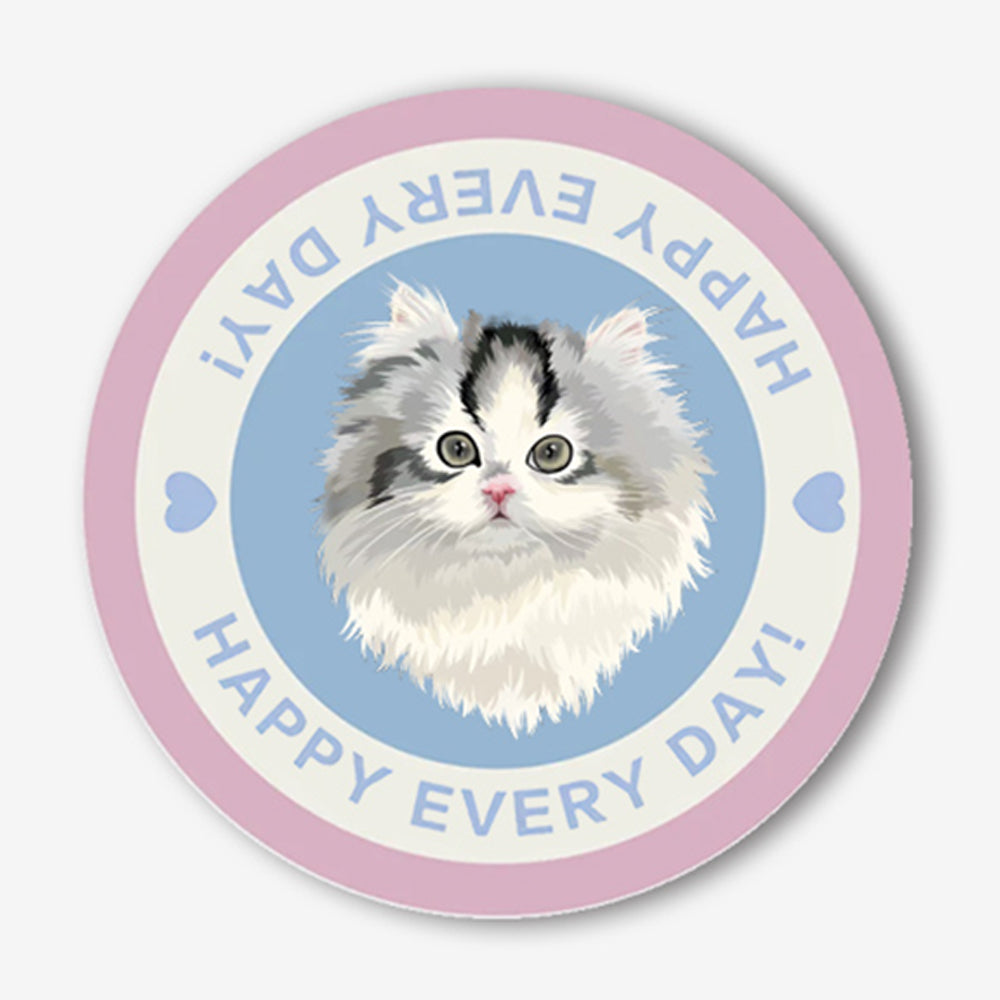 Custom Hand-Drawn Pet Portrait Rug