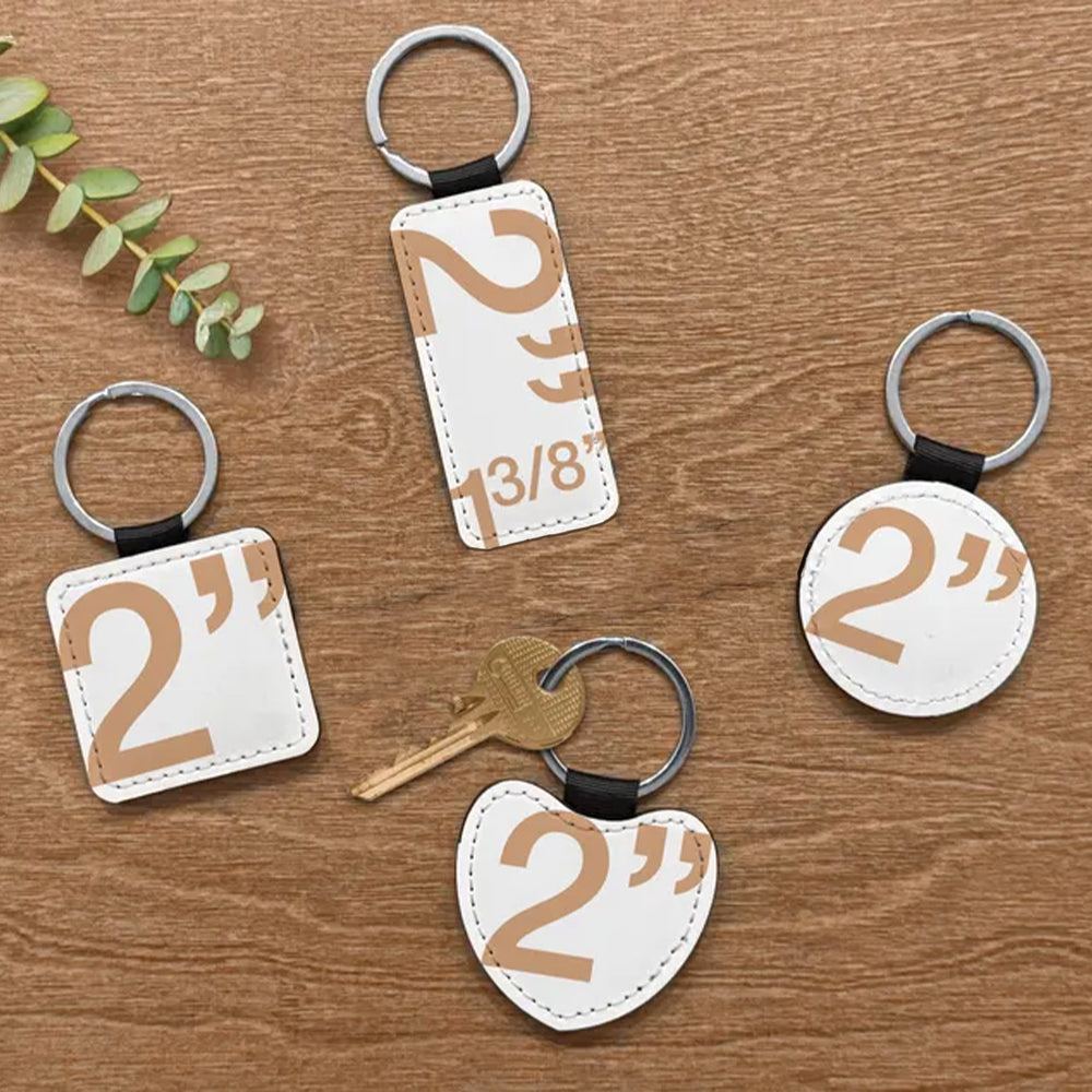 Double Sided Personalized Photo Keychain
