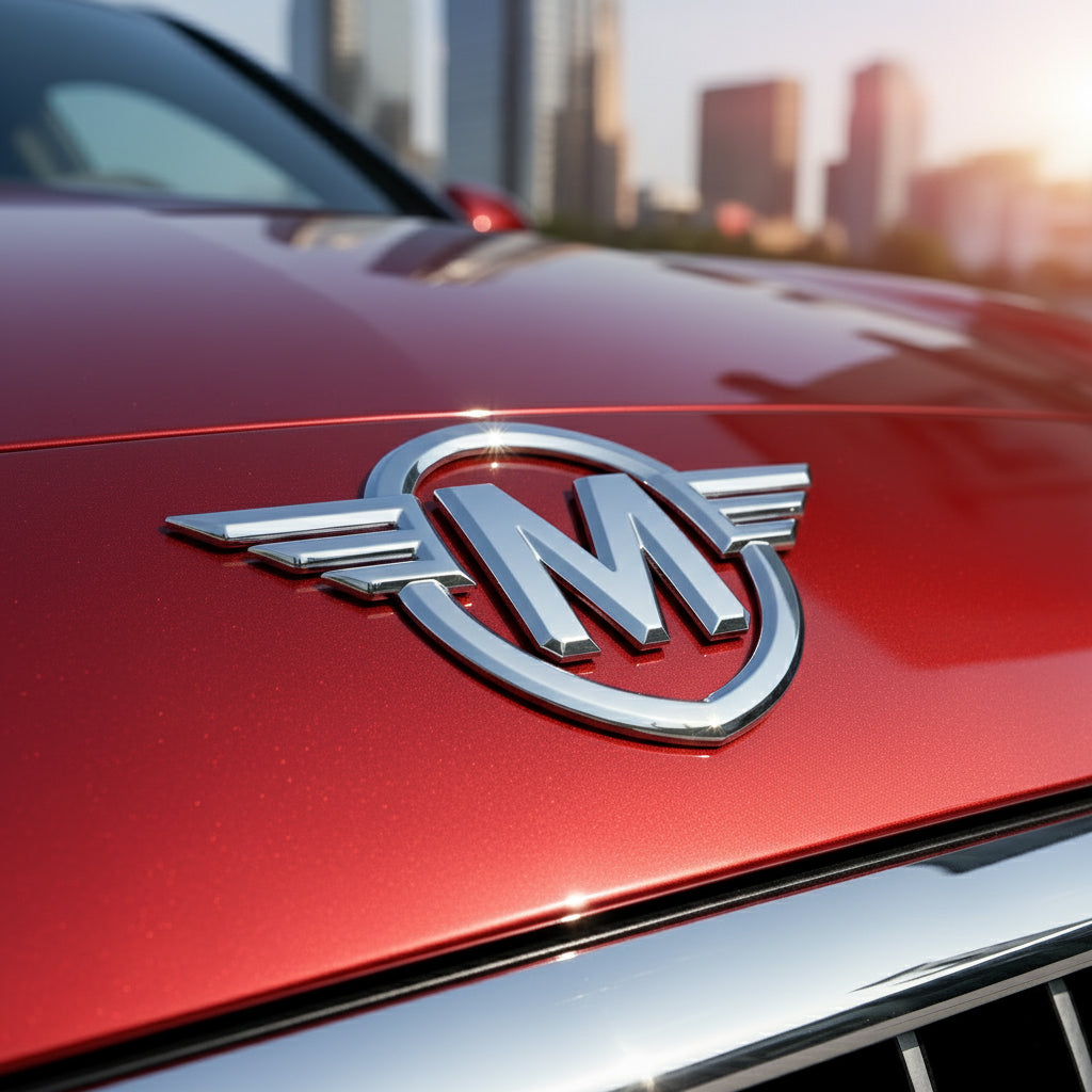 Winged Shield Custom Auto Emblem