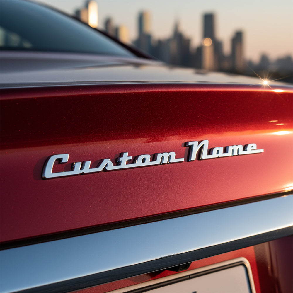 Personalized 3D Metal Car Emblems