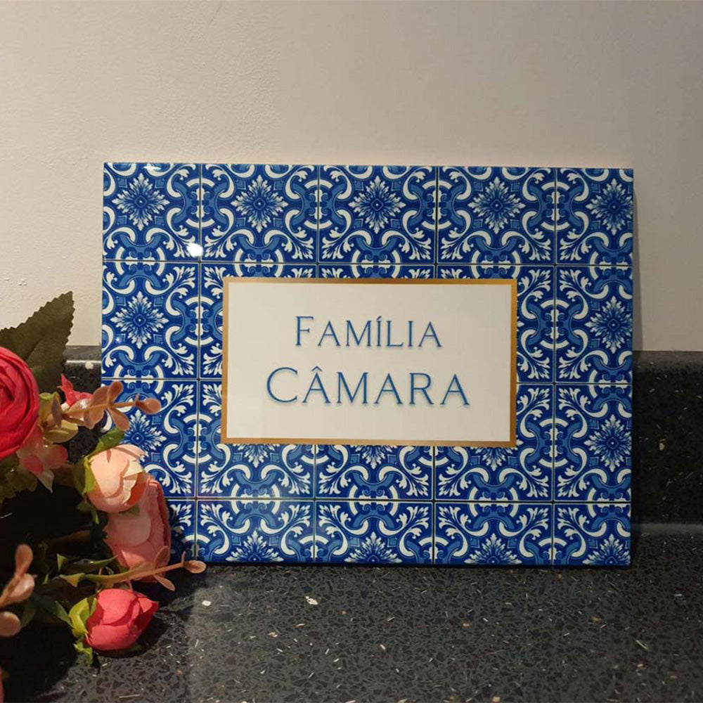 Custom Portuguese Ceramic Tile