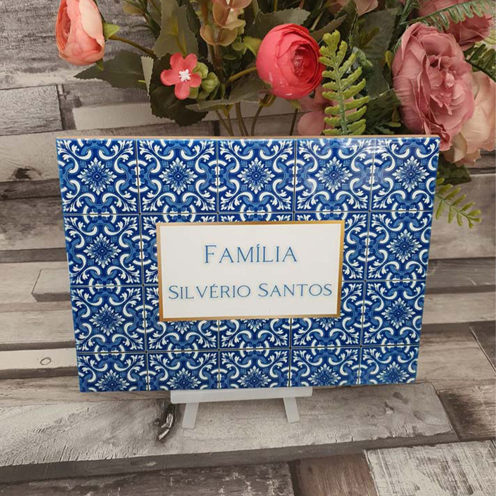 Custom Portuguese Ceramic Tile