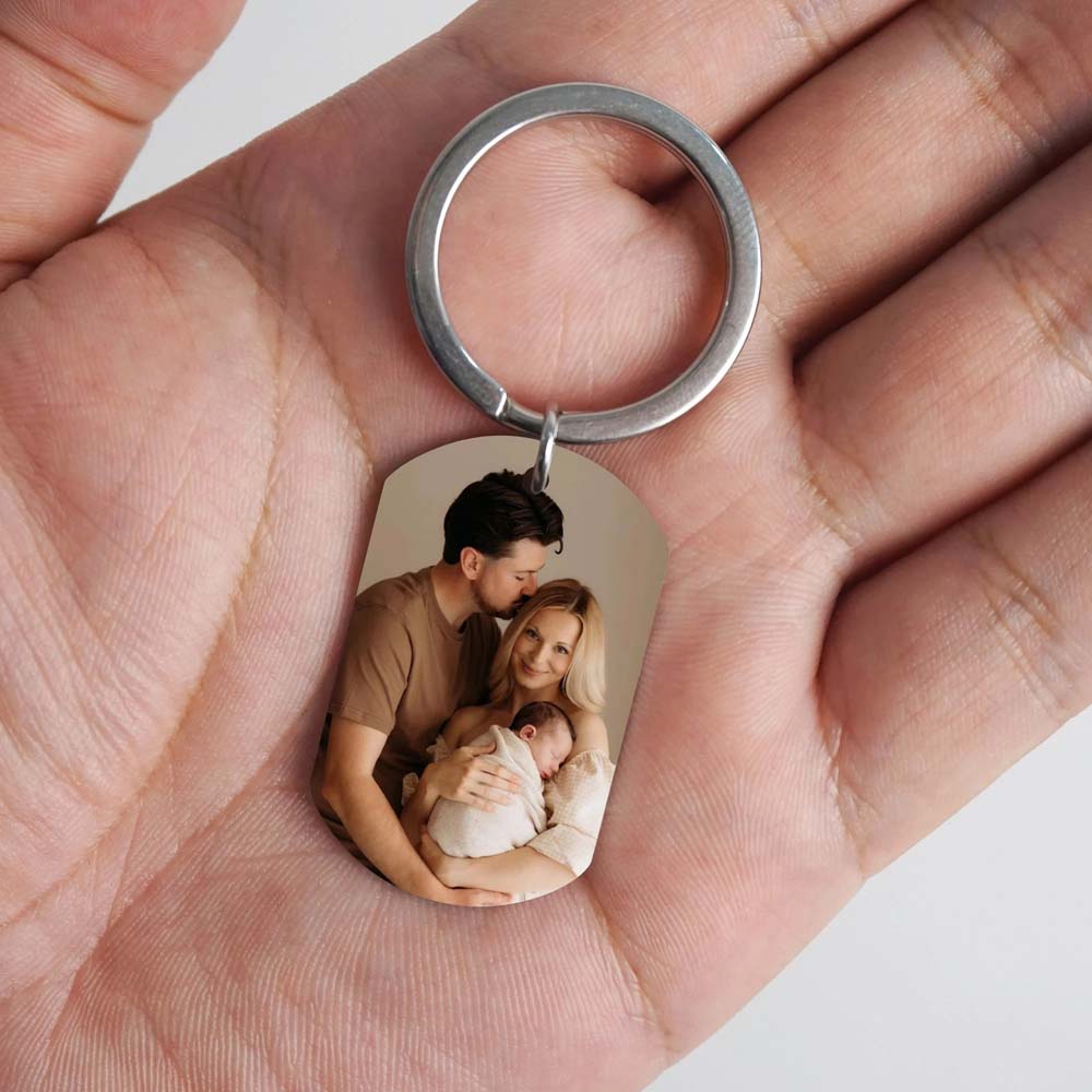 Personalized Photo Keychain