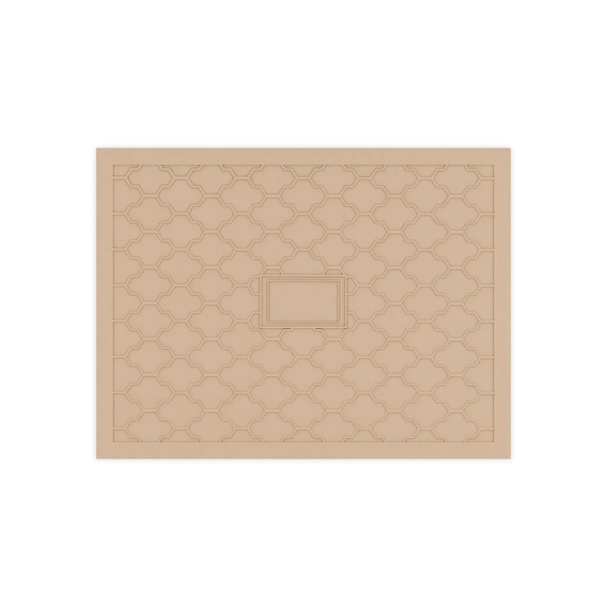 Customizable Ceramic Tile - Festive Mediterranean Motif