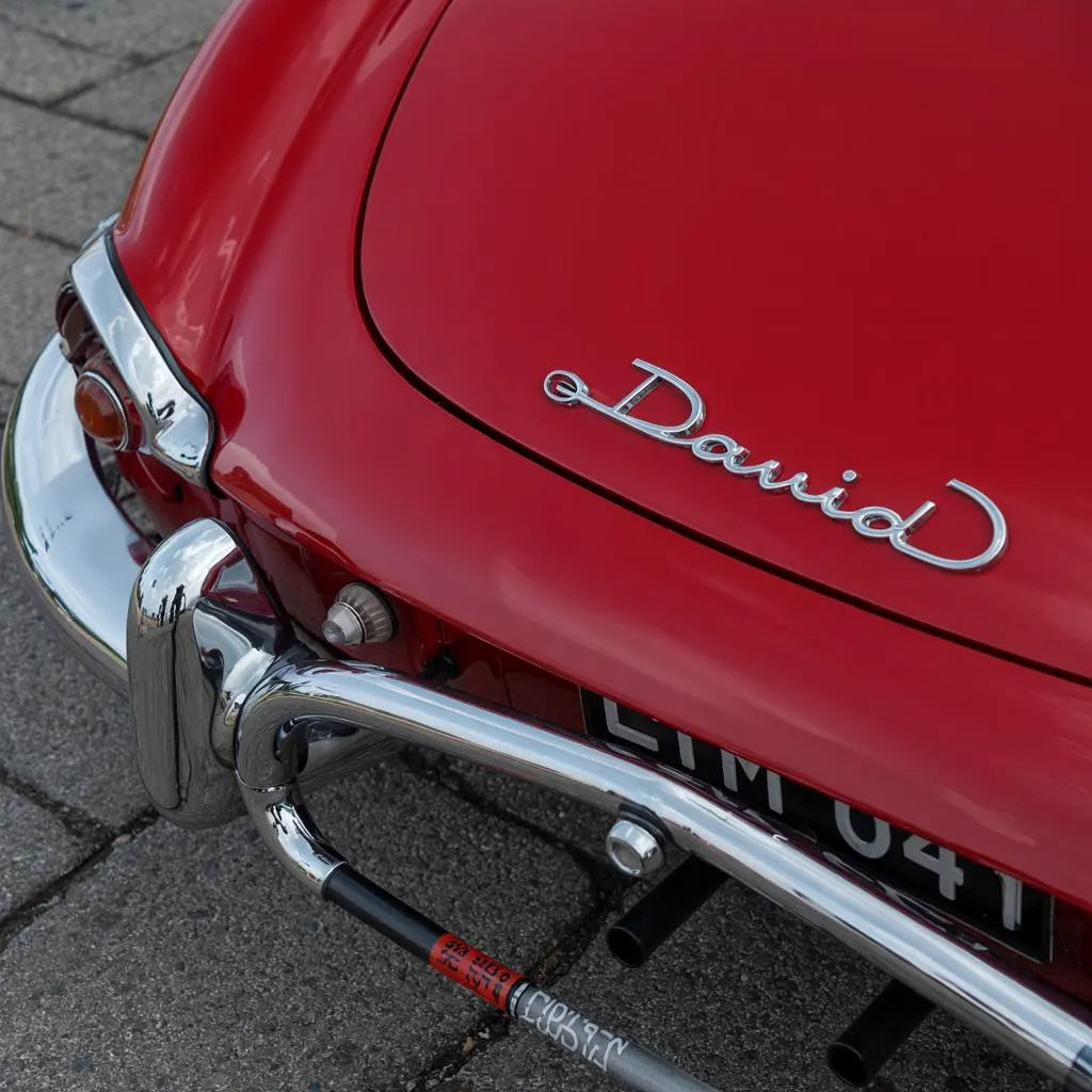 Personalisierte Autoembleme aus Metall