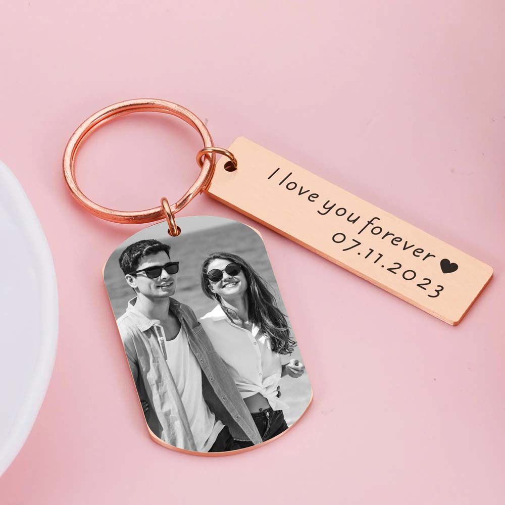 Personalized Photo Keychain