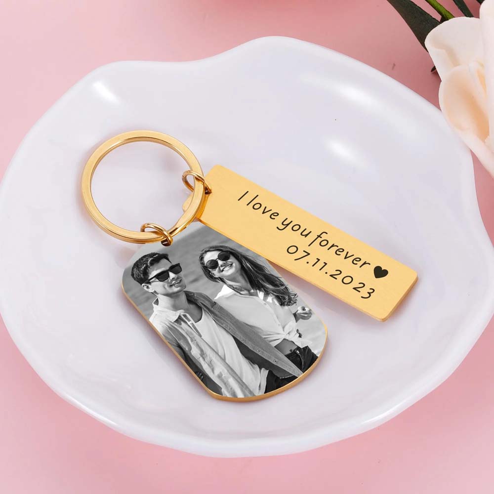 Personalized Photo Keychain