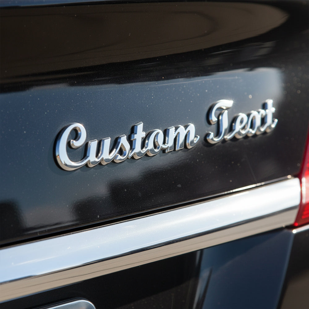 Personalized 3D Metal Car Emblems