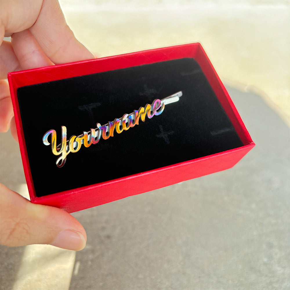 Your Name, Your Shine Hair Pin