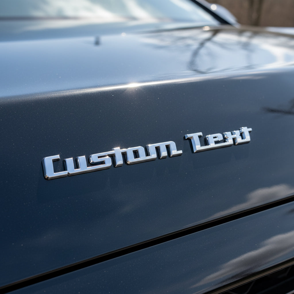 Personalized 3D Metal Car Emblems