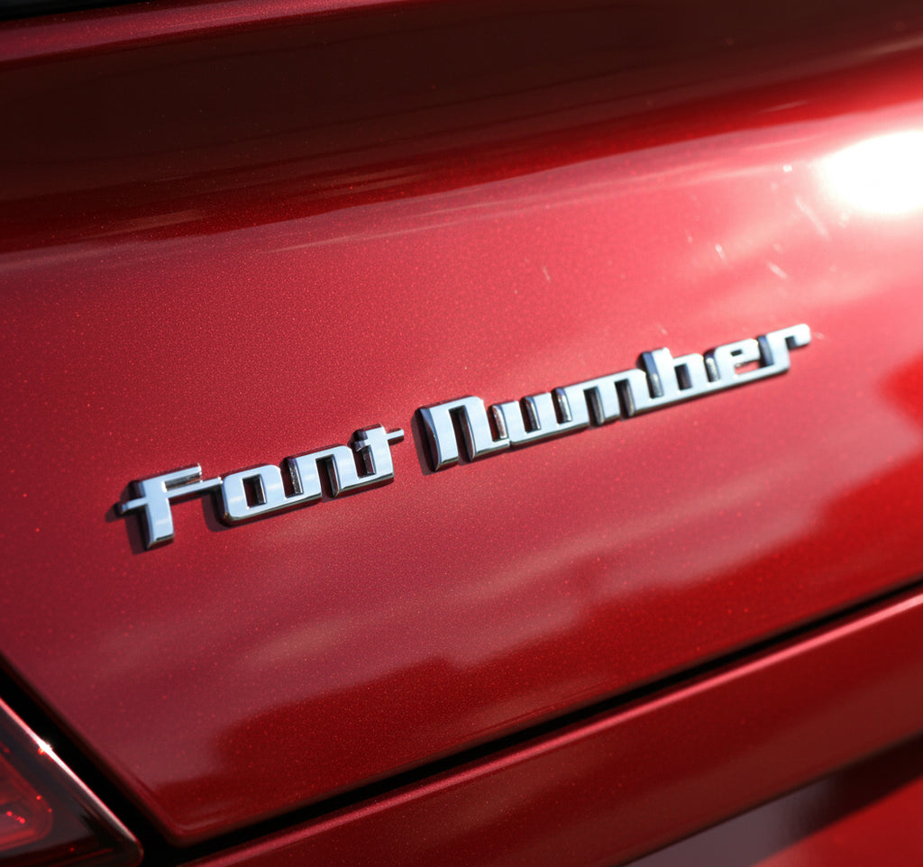 Personalized 3D Metal Car Emblems