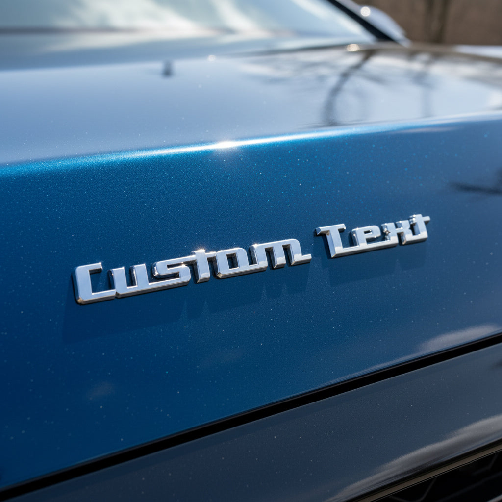 Personalized 3D Metal Car Emblems