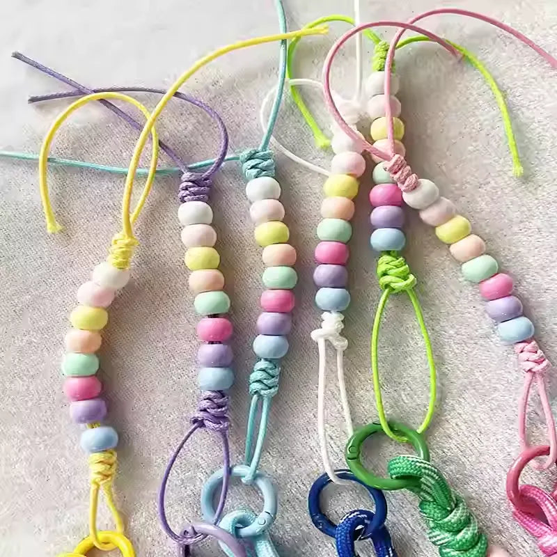 Colorful Lettered Friendship Bracelets