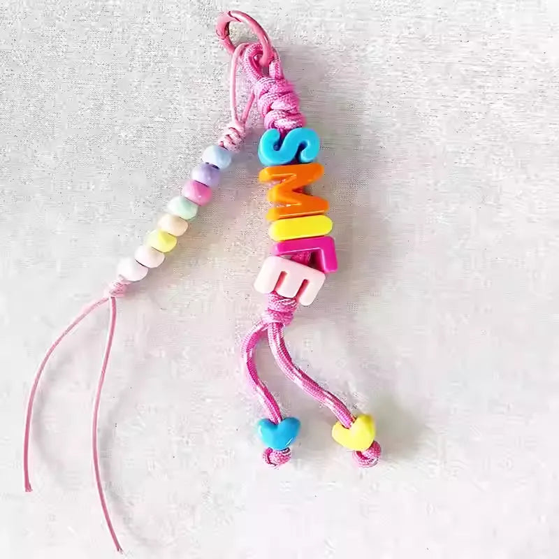 Colorful Lettered Friendship Bracelets